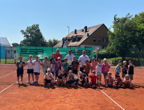 Grundschule Petershausen zu Gast bei der Tennisabteilung